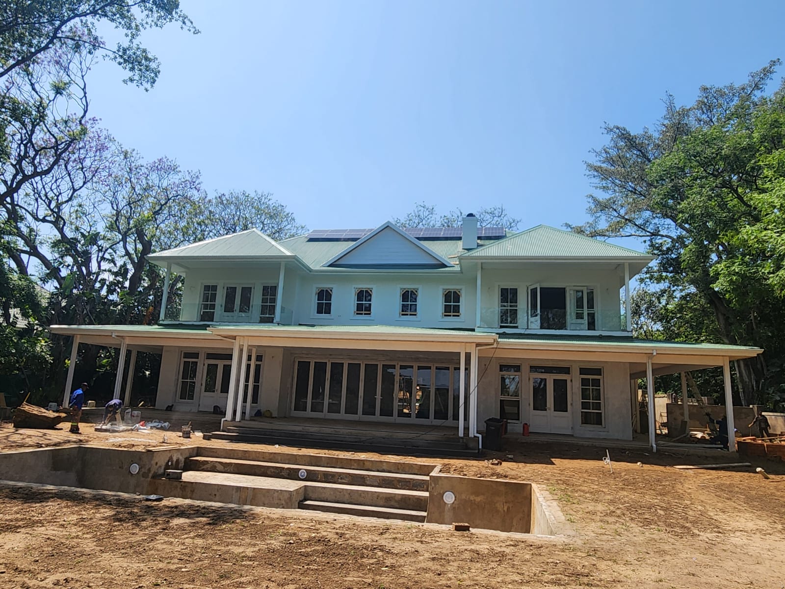 Brick Home Roof Installation