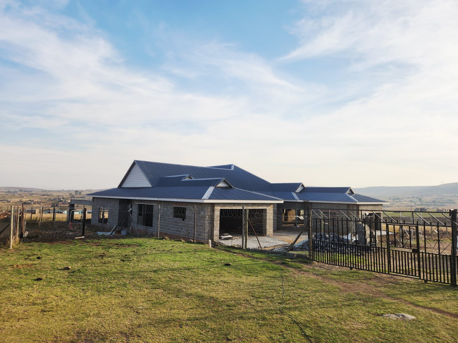 Large-Scale Metal Roof