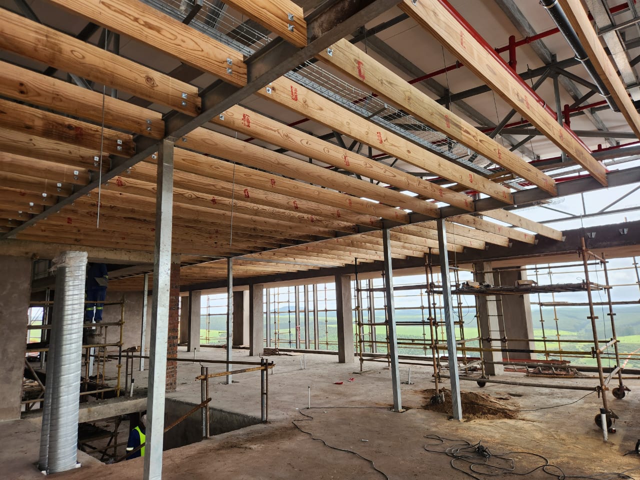 Large Span Roof Build