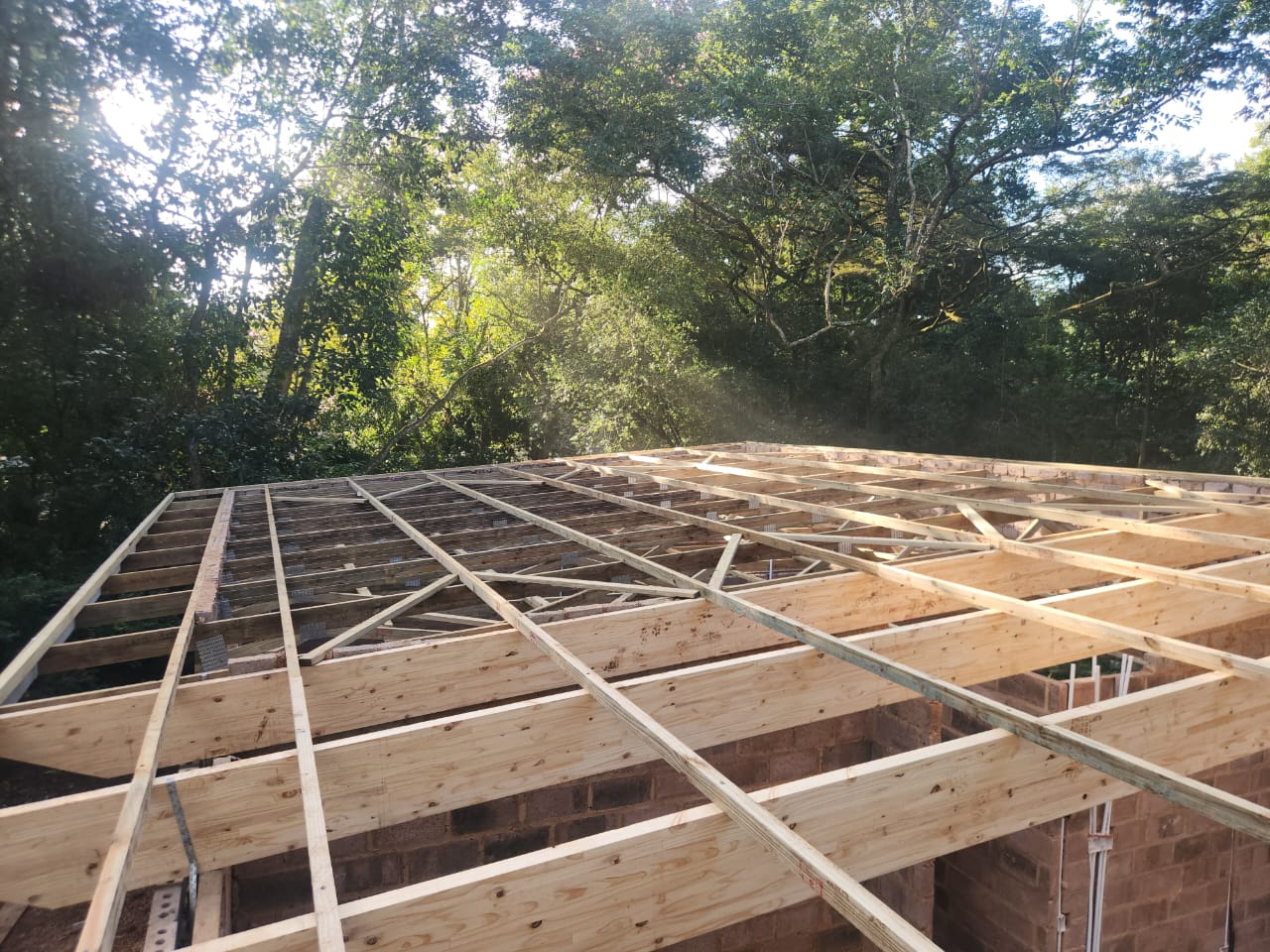 Open-Plan Roof Framework