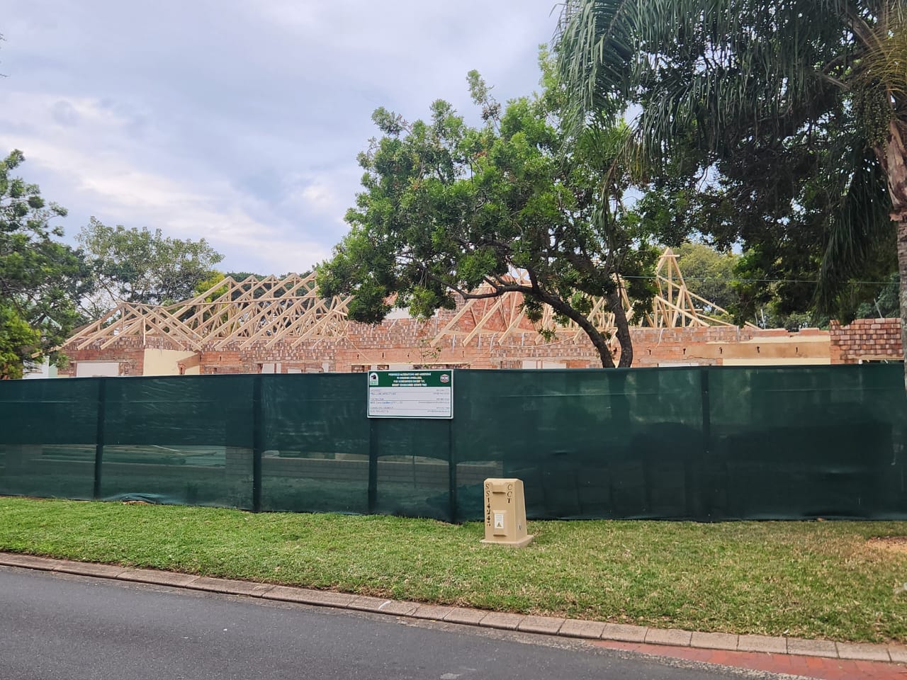 Roof Beam Installation