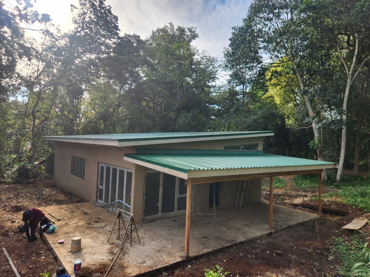 Completed Estate Roof